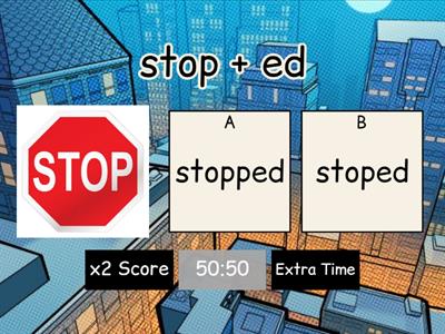 ed/ing = Doubling Rule