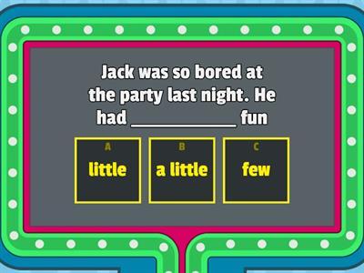 TS pre-intermediate Quantifiers