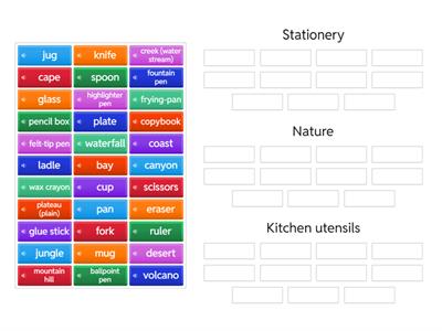 English words (A2-B1)