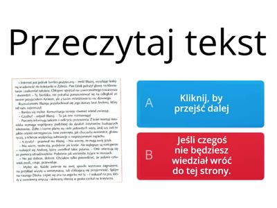 Czytanie ze zrozumieniem rz-ż