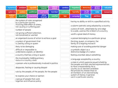 Unit 9 Gateway to the world (definitions)