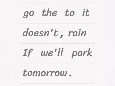 First and Second Conditional