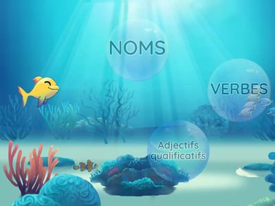 Natures de mots (catégoriser)