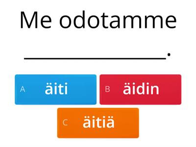 Objektit: Valitse oikea objekti