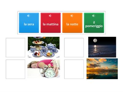 A0 A1 - Parti del giorno
