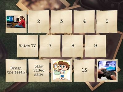 Daily routine and free time activities