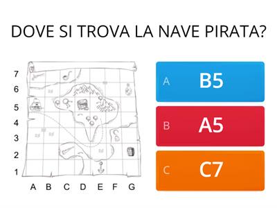 LE COORDINATE - IL TESORO DEI PIRATI-