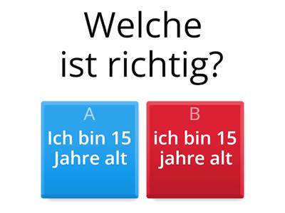 Capital letters for nouns