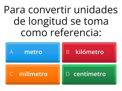 Unidades de medida longitud II