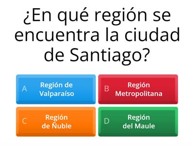 ¿Cuánto sabes de geografía de Chile?