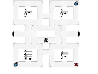 Treble Clef  Maze Note Names