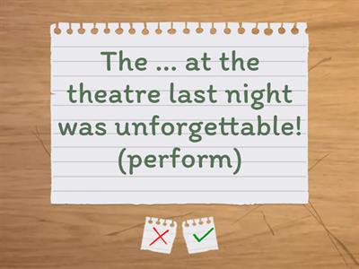 ЦТ Словообразование 4 