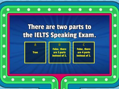 IELTS SPEAKING QUIZ