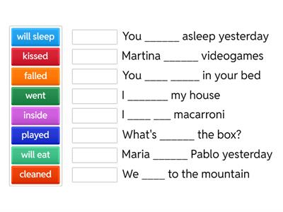 English - Match It All!!!