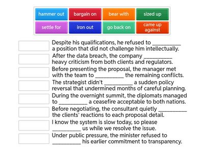 Mastering Phrasal Verbs Part 3