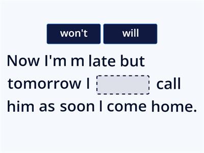 AFFERMATIVE AND NEGATIVE FORM