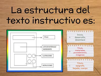  TEXTO INSTRUCTIVO 4°básico