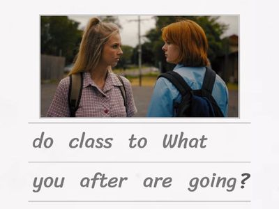 Going to -  future plans