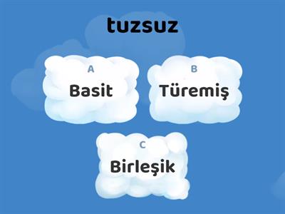 Kelime Yapısı (Basit-Birleşik-Türemiş)