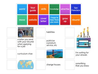 Startup 2 - page 122 - vocabulary