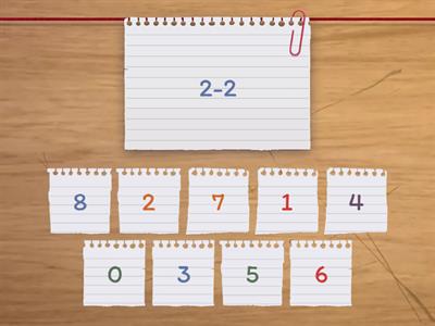 2. Віднімання числа 2 в межах 10