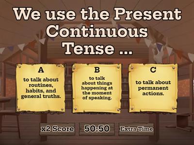 Adults A2: Present Continuous - Grammar