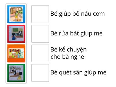 Ôn tập chủ đề Gia đình- Cánh diều- Lớp 1