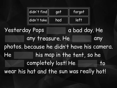 Go getter 4. Language revision. 1.8 PB p.20 ex.4