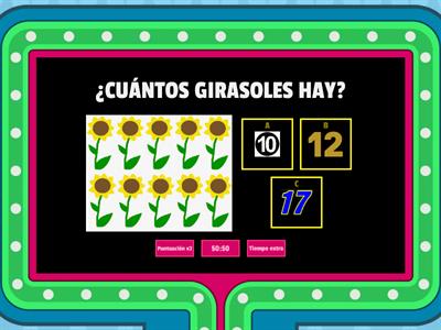 NUMEROS 1 AL 20