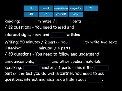 B2 FIRST (FCE) INFORMATION