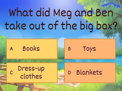 🏡 Reading Comprehension Quiz – “Playing House”