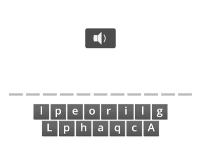 Engelska, stava ordet