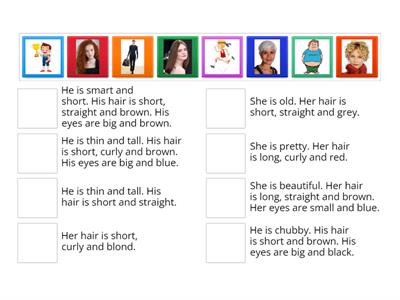 A1: Physical Appearance - Describing People