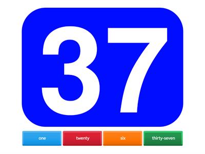 ADAPTED - Numbers 1 to 50