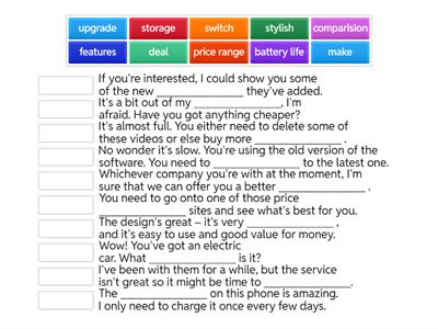 Choosing new technology | Outcomes Intermediate