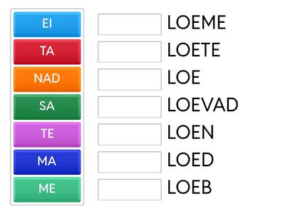 Tegusõna LUGEMA (täna)