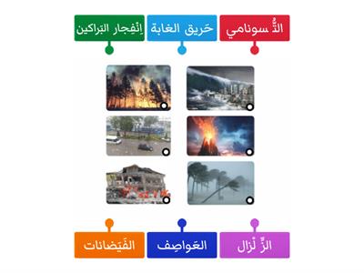 الكَوارِث الطَّبيعِيّة  Arapça 8