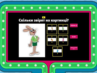   Лічба в межах 5.