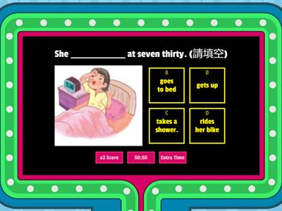 (S) U4 _句型_ 眼明手快