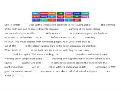 Effects of Climate Change