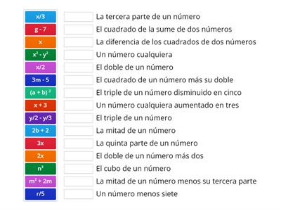 Lenguaje algebraico