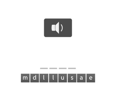 Lesson7. 단어 철자 맞추기 (1-9)