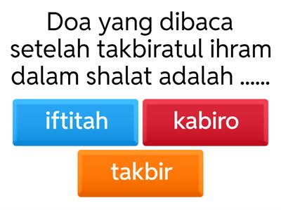 soal agama