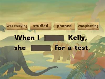 Past Continuous New Grammar Time 3