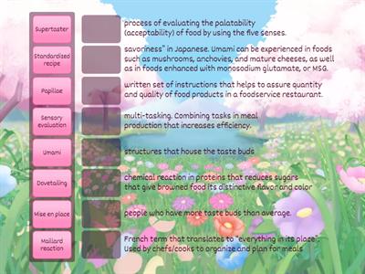 Culinary Vocab 2.03-2.04