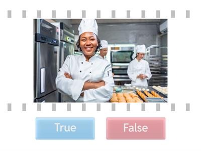 ESL L1 / A1 : Restaurant Vocabulary True or False Activity