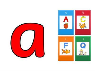 A-Z Quiz (Find the upper case  letter match)