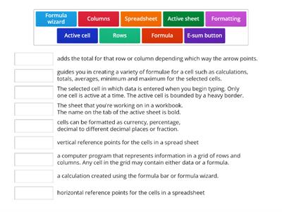 Spreadsheets