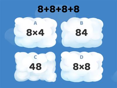 二年級數學：2、5、4、8的乘法