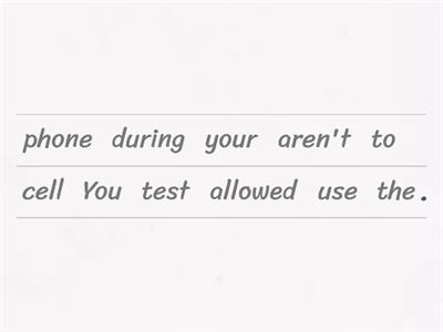 I01_U1: Permission and Prohibition